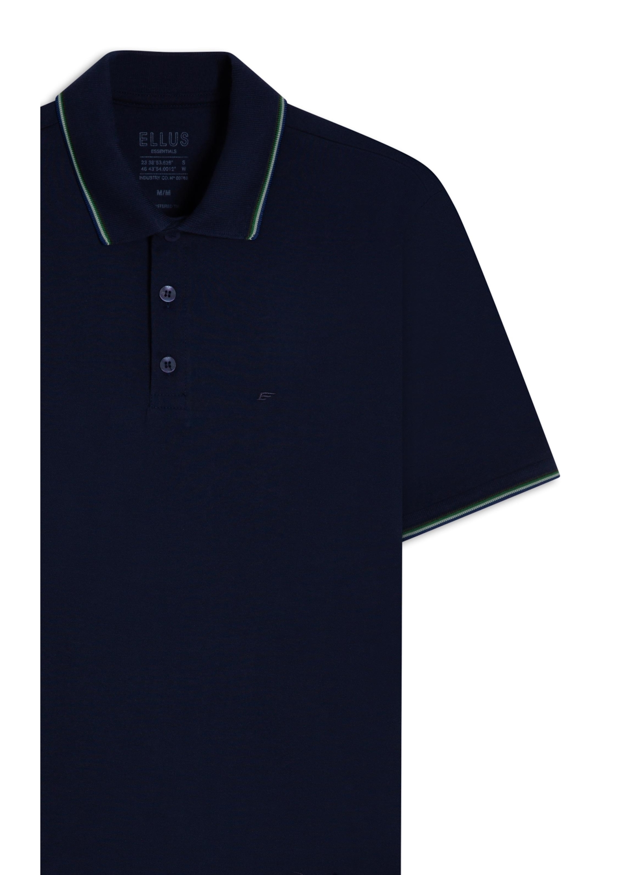 Polo Piquet Easa Friso Dark Navy