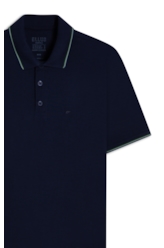 Polo Piquet Easa Friso Dark Navy