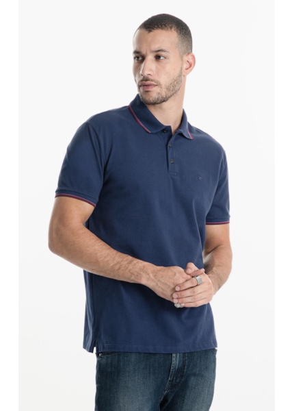 Polo Piquet Easa Friso Dark Navy