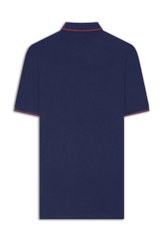 Polo Piquet Easa Friso Dark Navy