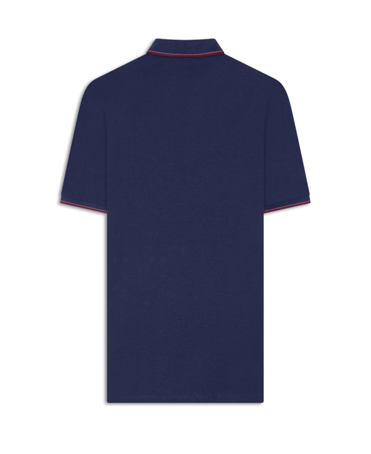 Polo Piquet Easa Friso Dark Navy