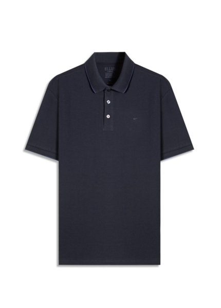Polo Piquet Easa Friso Dark Navy
