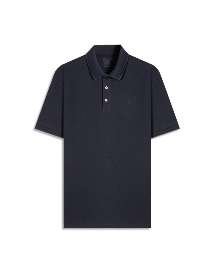 Polo Piquet Easa Friso Dark Navy