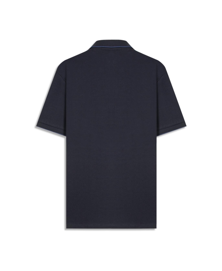Polo Piquet Easa Friso Dark Navy