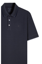 Polo Piquet Easa Friso Dark Navy