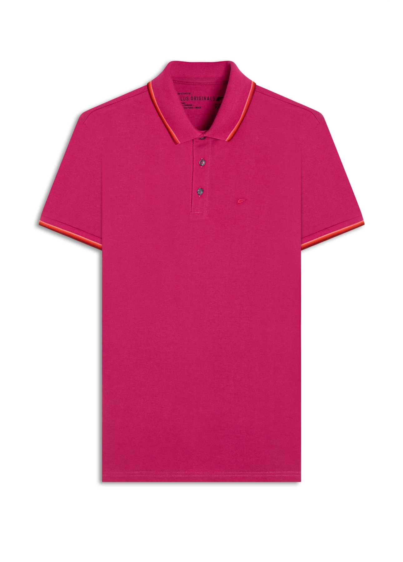 Polo Piquet Easa Friso Fucsia