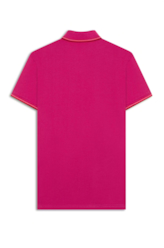 Polo Piquet Easa Friso Fucsia