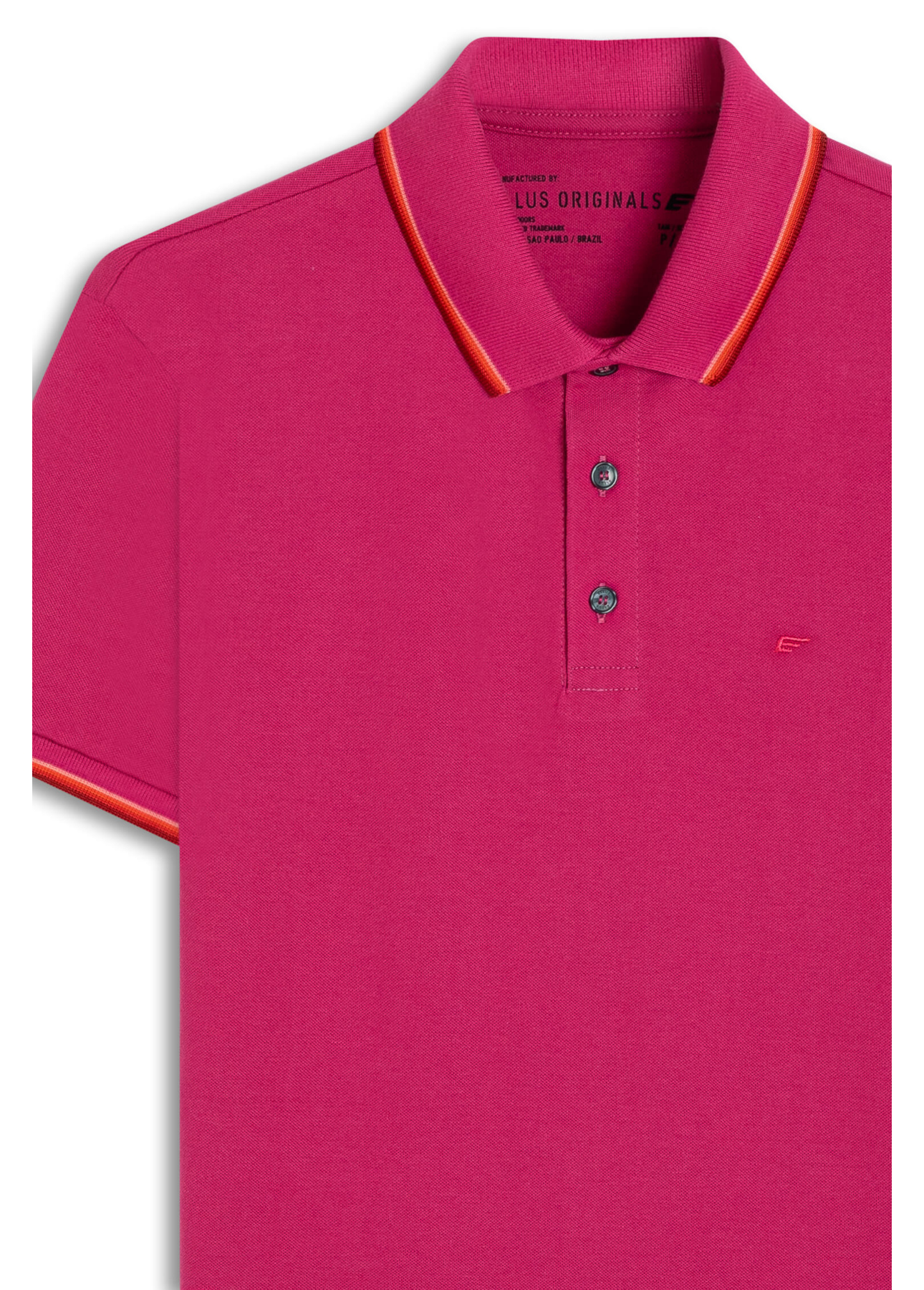 Polo Piquet Easa Friso Fucsia