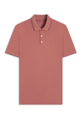 Polo Piquet Easa Friso Goiaba