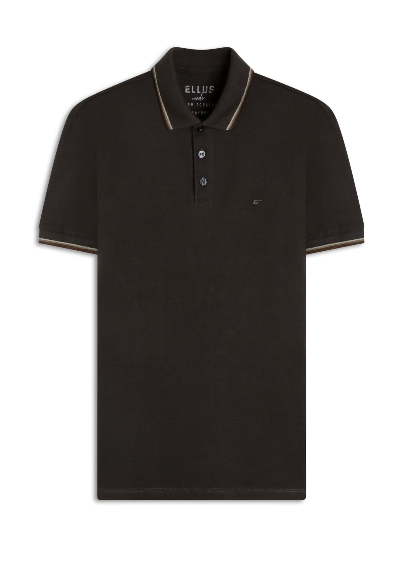Polo Piquet Easa Friso Grafite