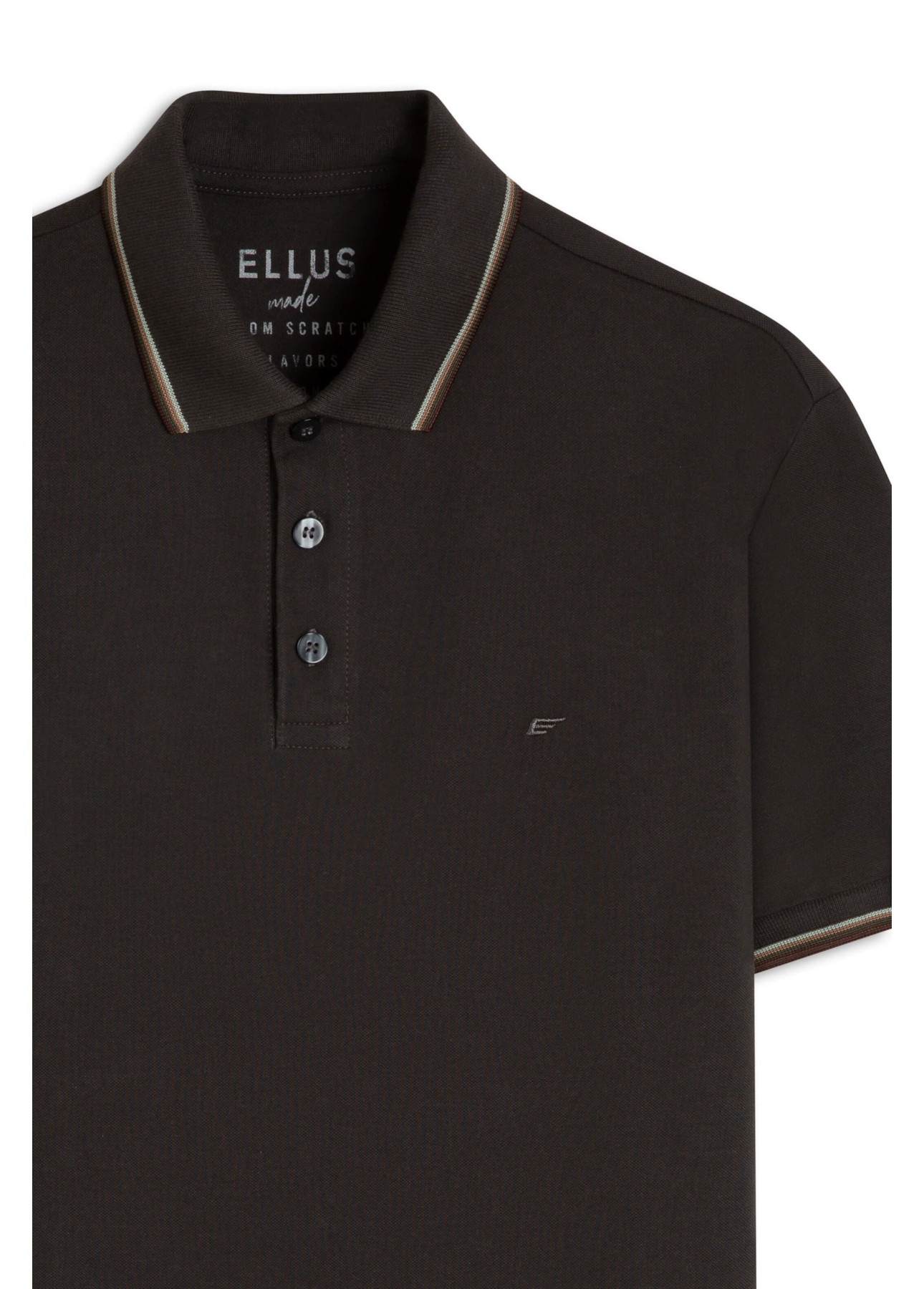 Polo Piquet Easa Friso Grafite