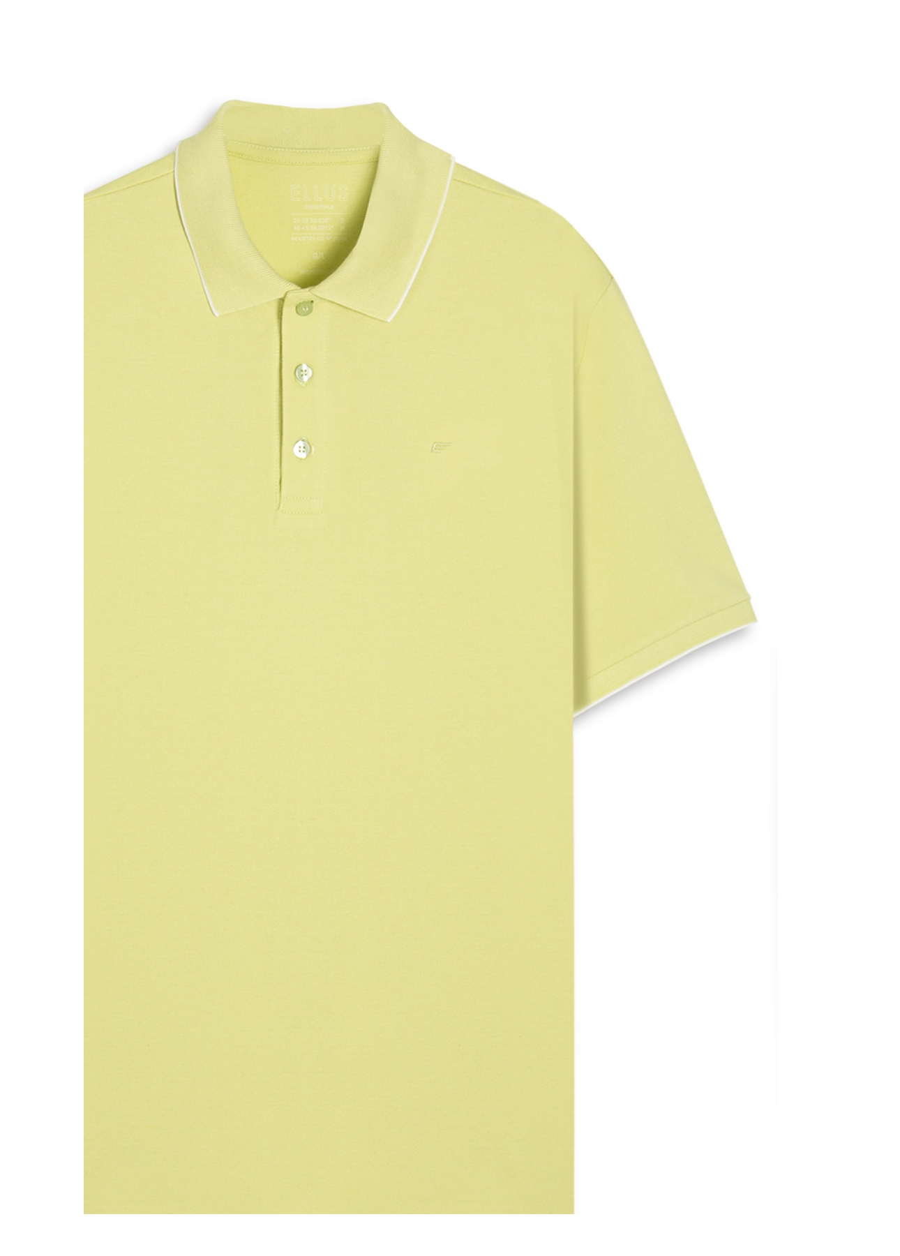 Polo Piquet Easa Friso Lemon