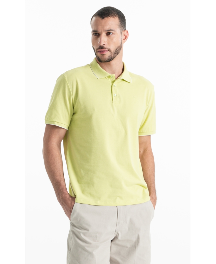 Polo Piquet Easa Friso Lemon