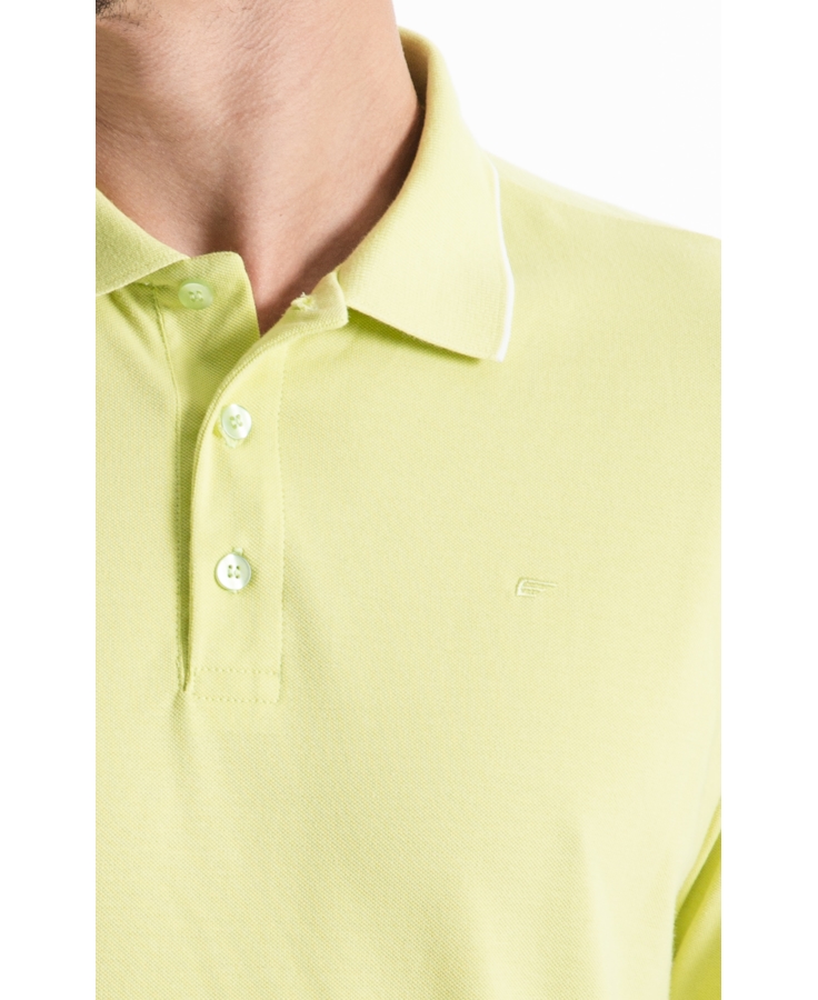 Polo Piquet Easa Friso Lemon