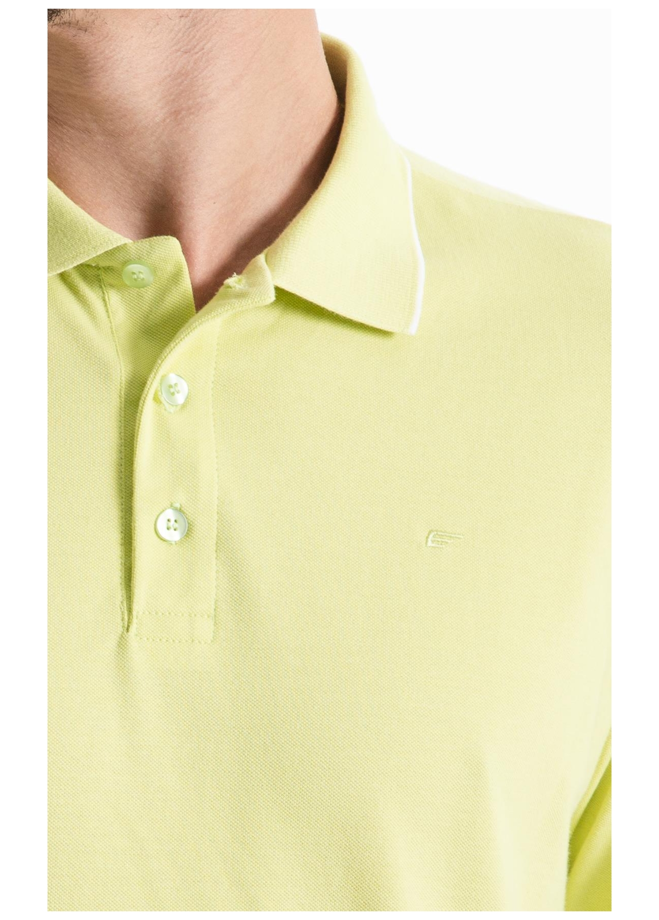 Polo Piquet Easa Friso Lemon