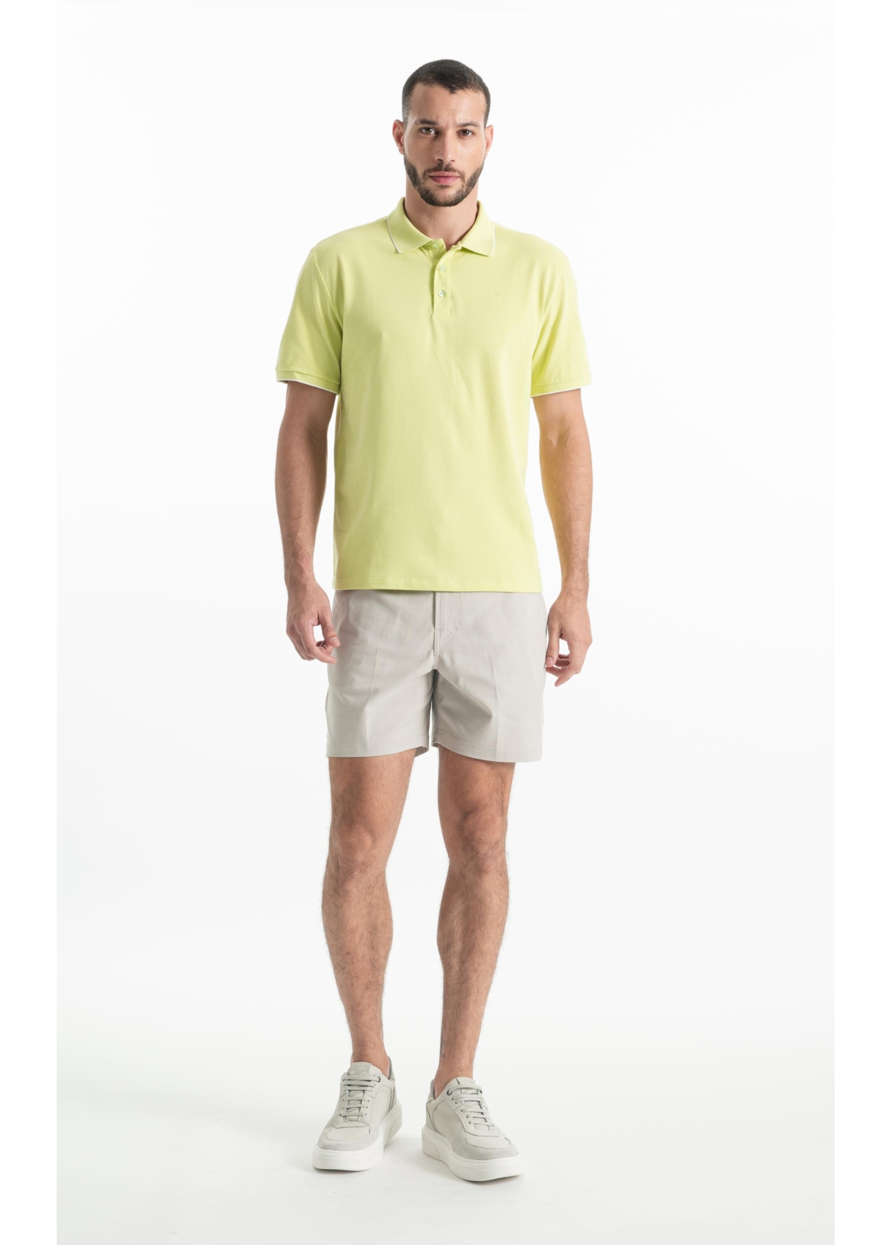 Polo Piquet Easa Friso Lemon