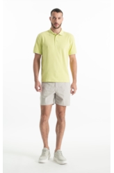 Polo Piquet Easa Friso Lemon