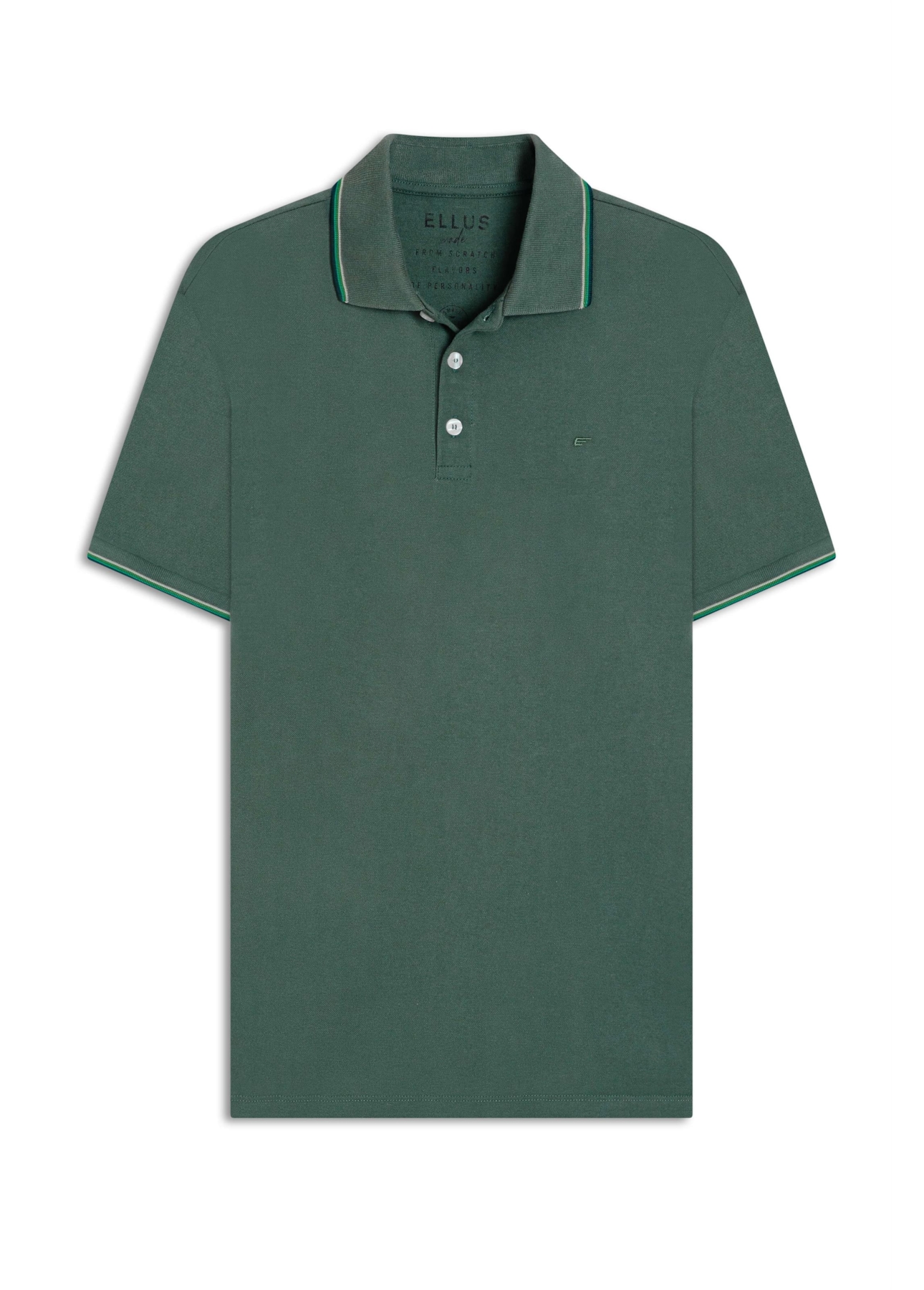 Polo Piquet Easa Friso Musgo