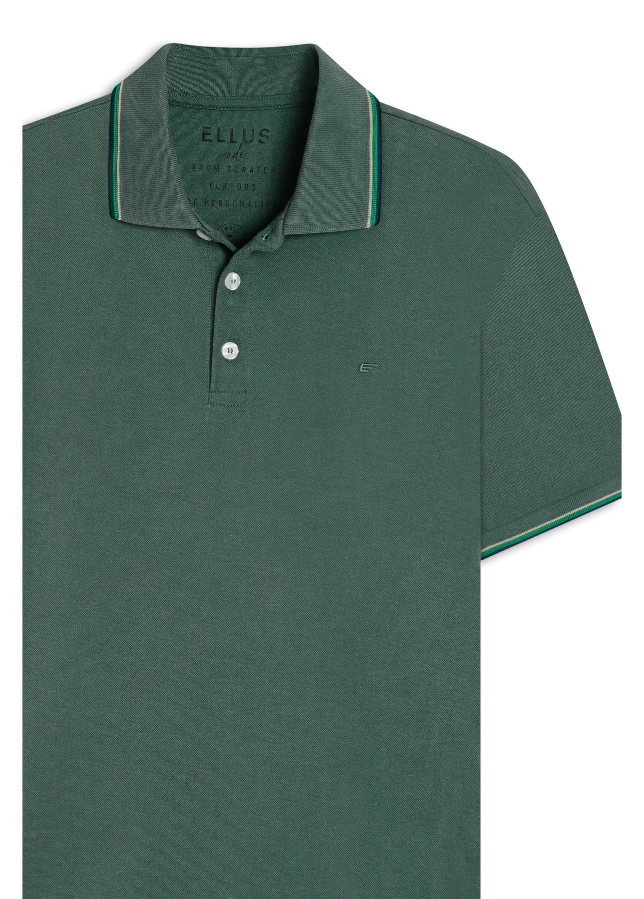 Polo Piquet Easa Friso Musgo