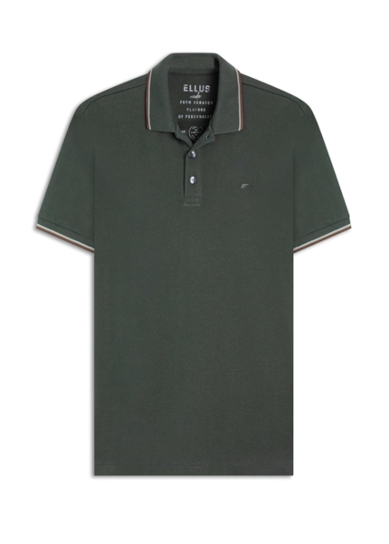 Polo Piquet Easa Friso Plumbo
