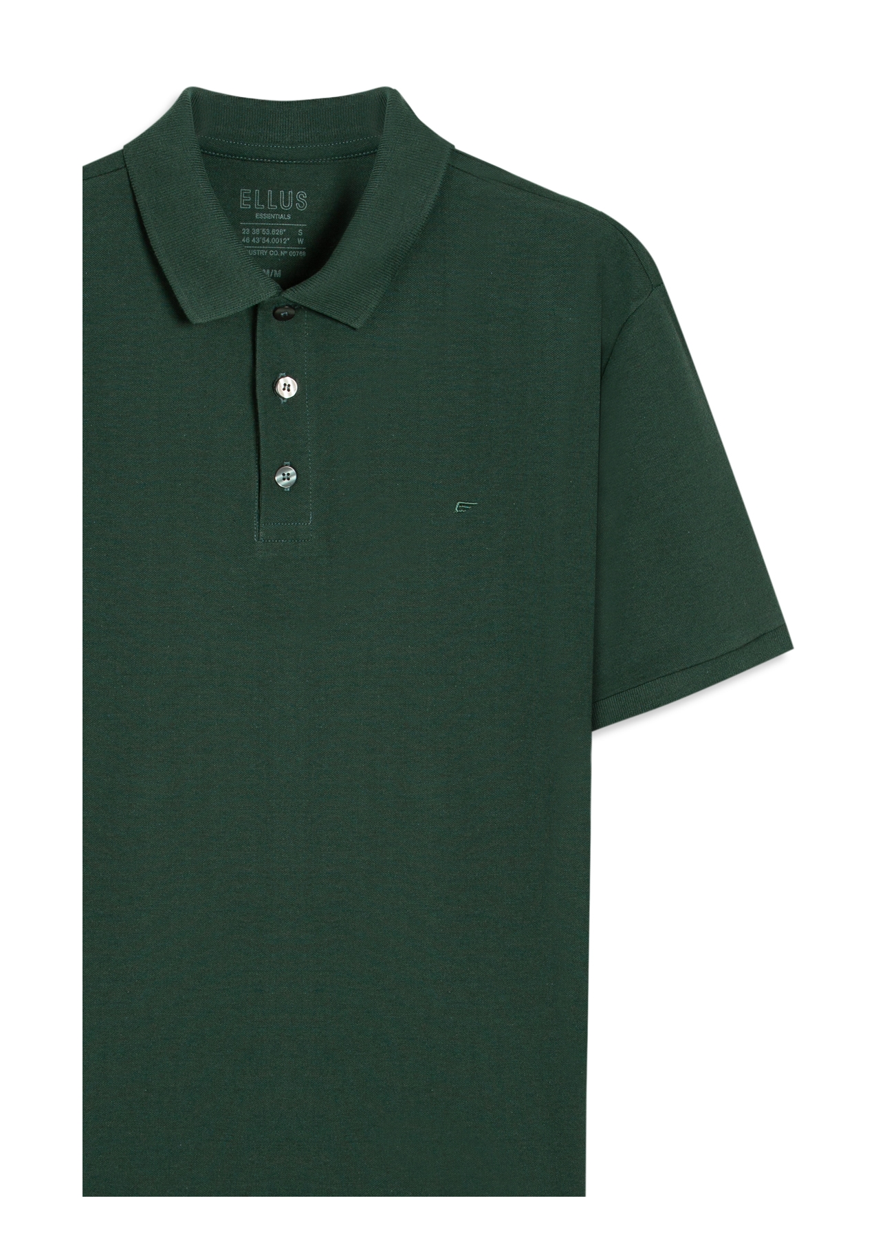 Polo Piquet Easa Friso Prata