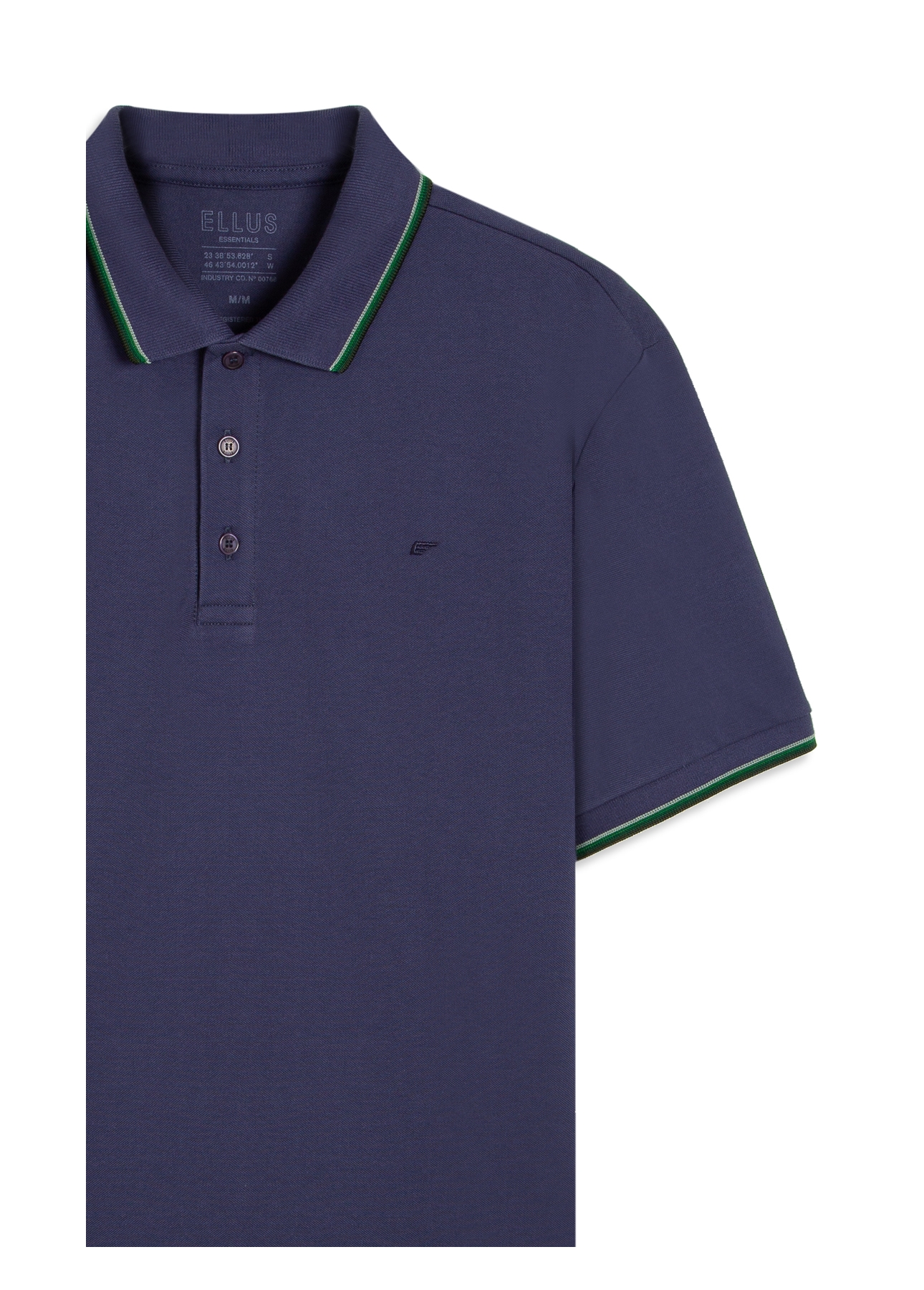 Polo Piquet Easa Friso Purple Blue