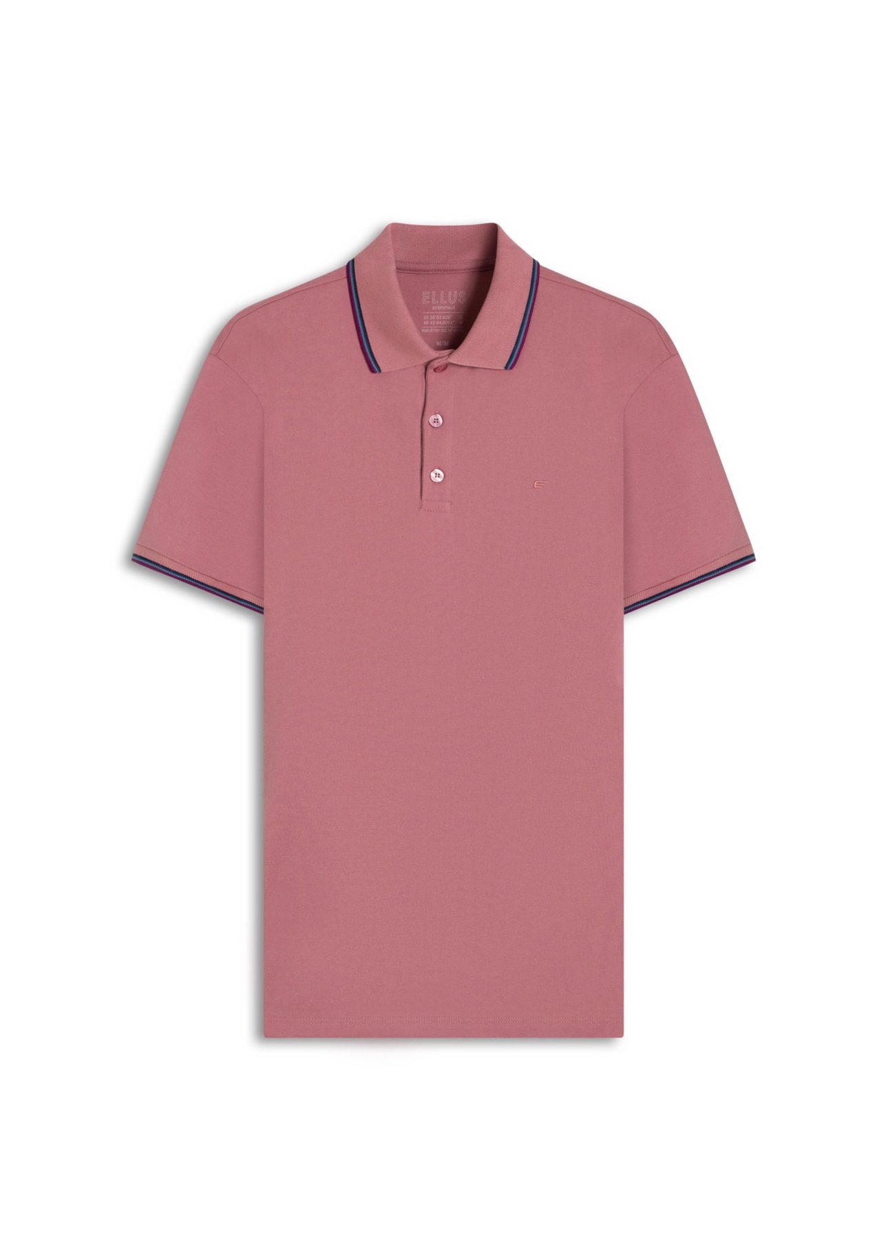 Polo Piquet Easa Friso Rosa Dusty