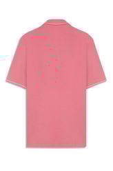 Polo Piquet Easa Friso Rosa Gum