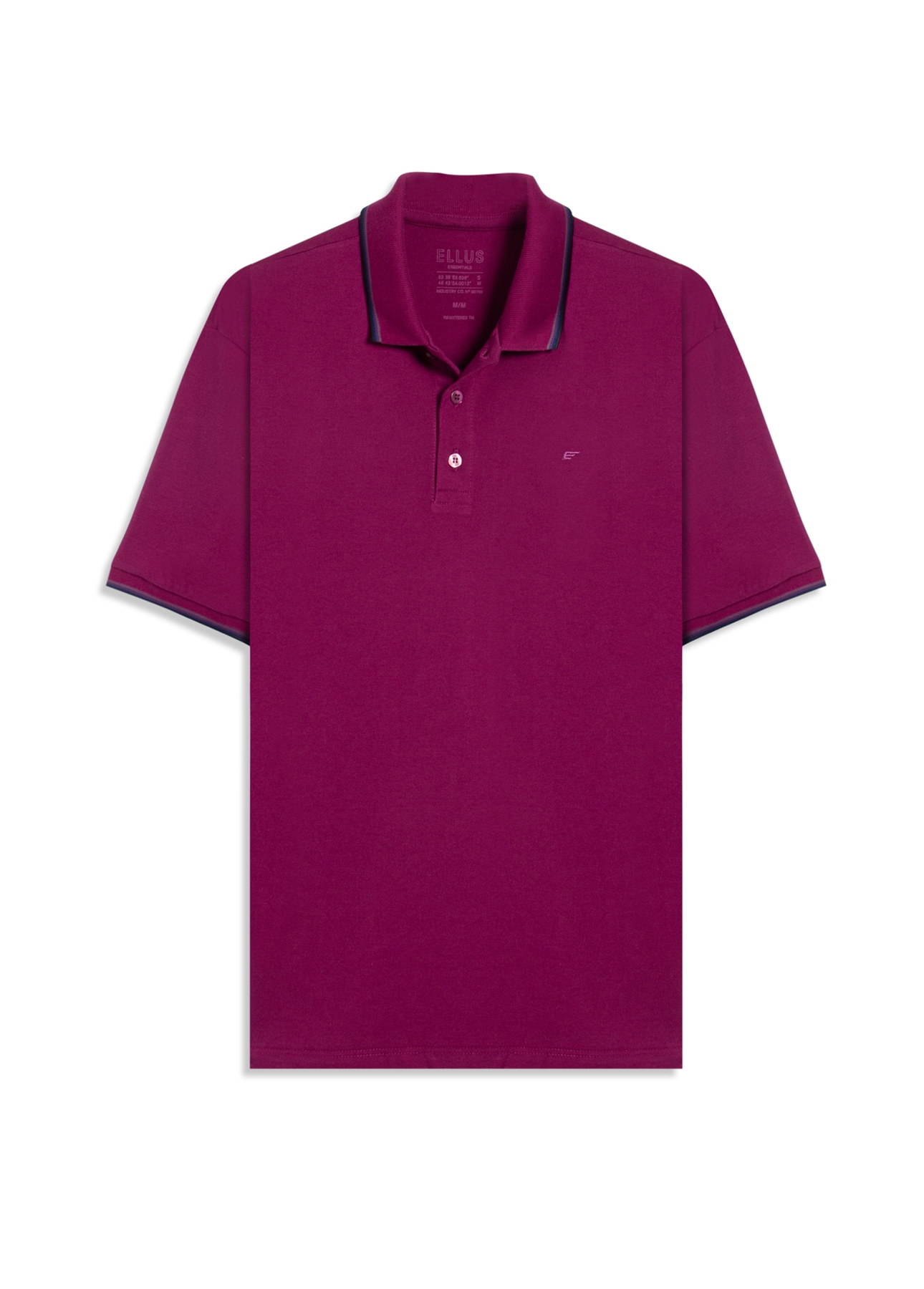 Polo Piquet Easa Friso Roxo