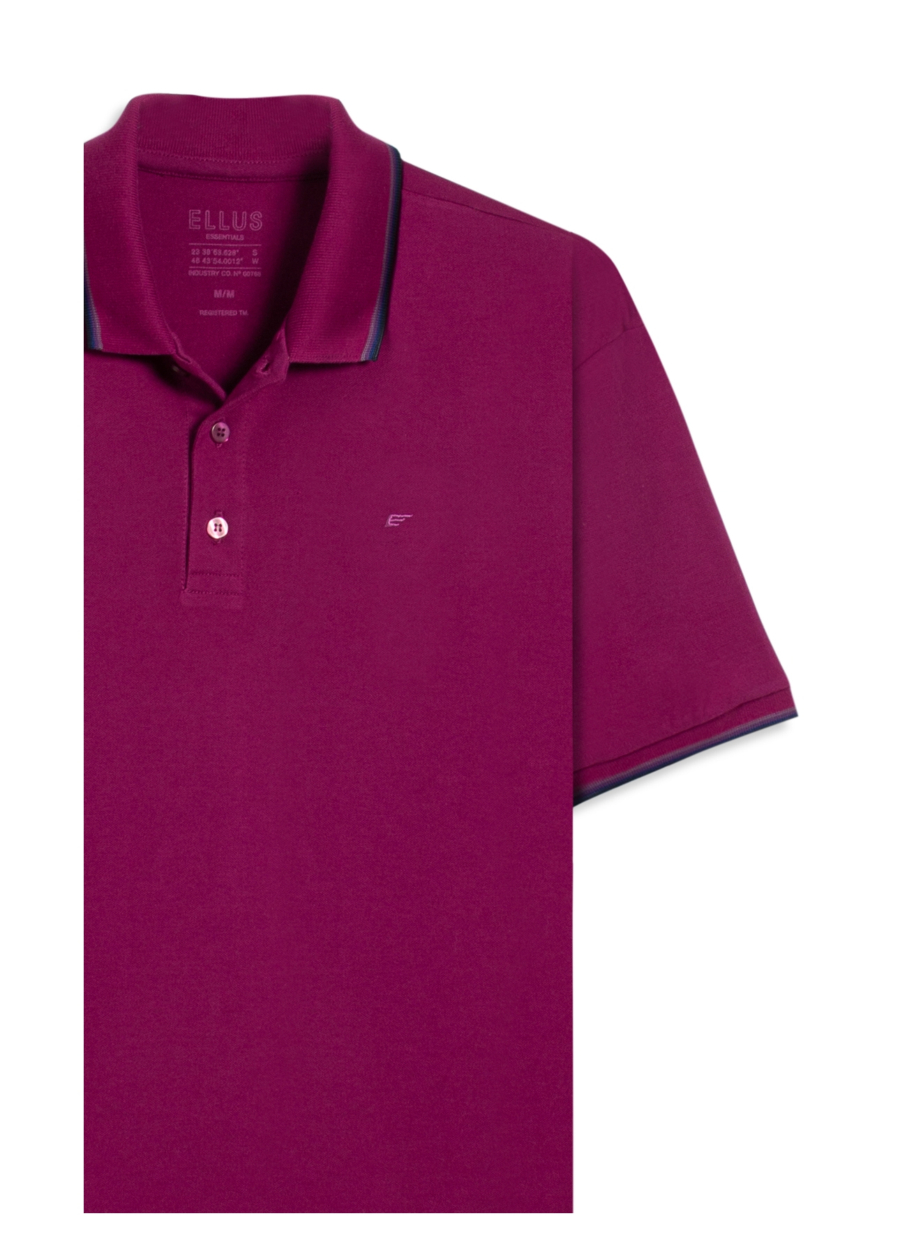 Polo Piquet Easa Friso Roxo