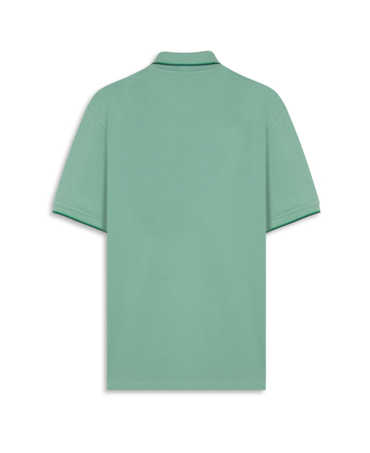 Polo Piquet Easa Friso Verde