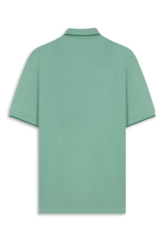 Polo Piquet Easa Friso Verde Maca