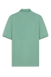 Polo Piquet Easa Friso Verde Maca