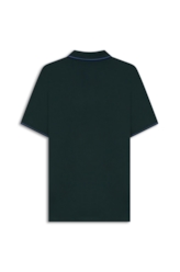Polo Piquet Easa Friso Verde Musgo