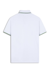 Polo Piquet Easa Frisos Branco