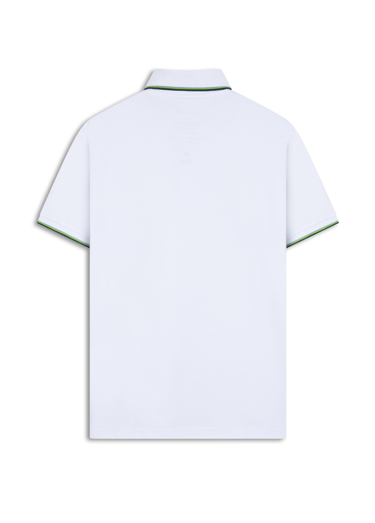 Polo Piquet Easa Frisos Branco