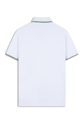 Polo Piquet Easa Frisos Branco