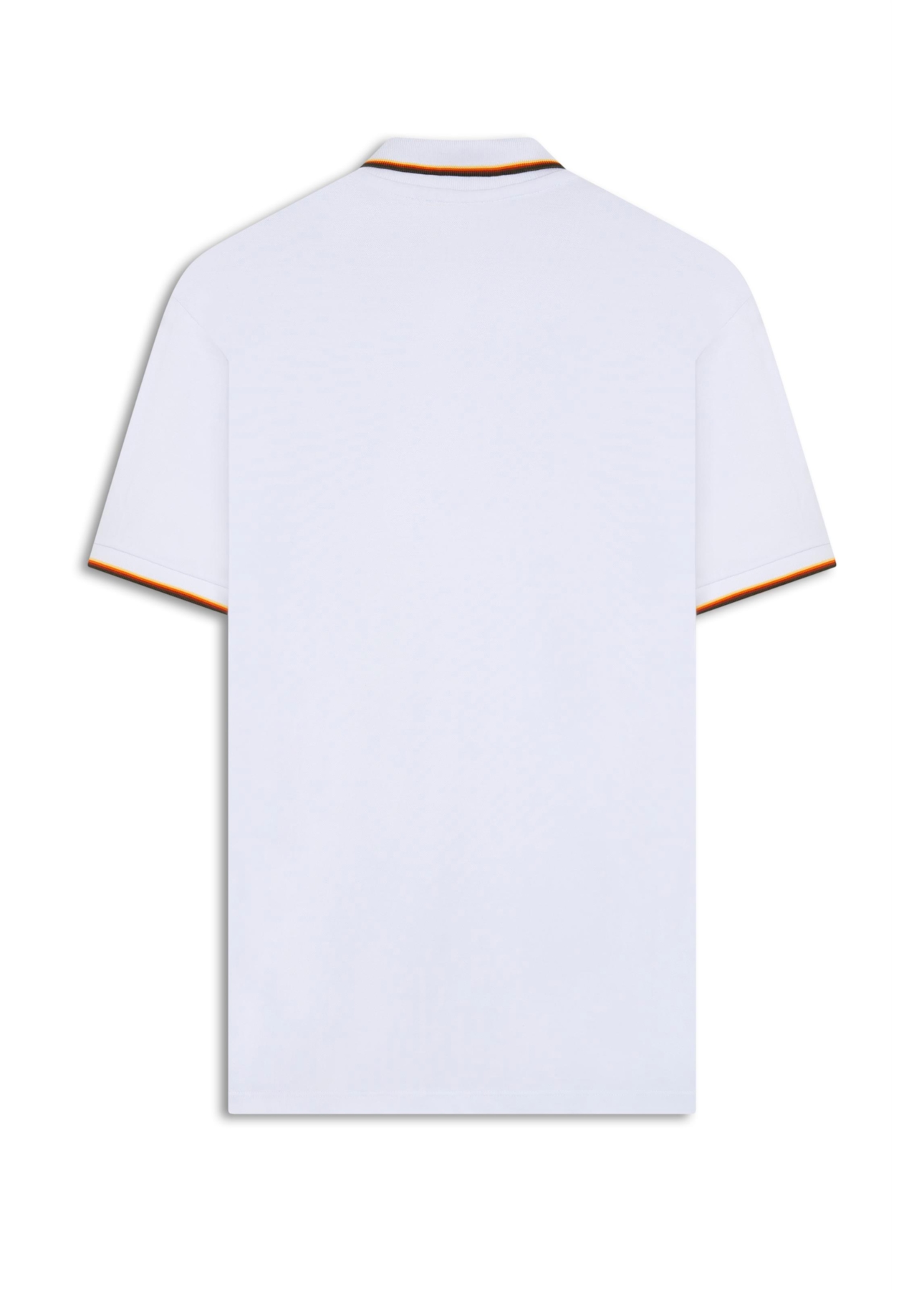 Polo Piquet Easa Frisos Classic Branco