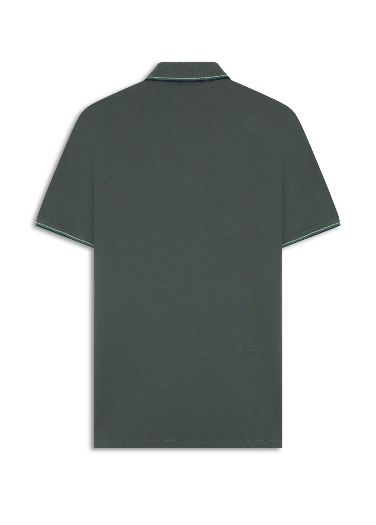 Polo Piquet Easa Frisos Classic Musgo