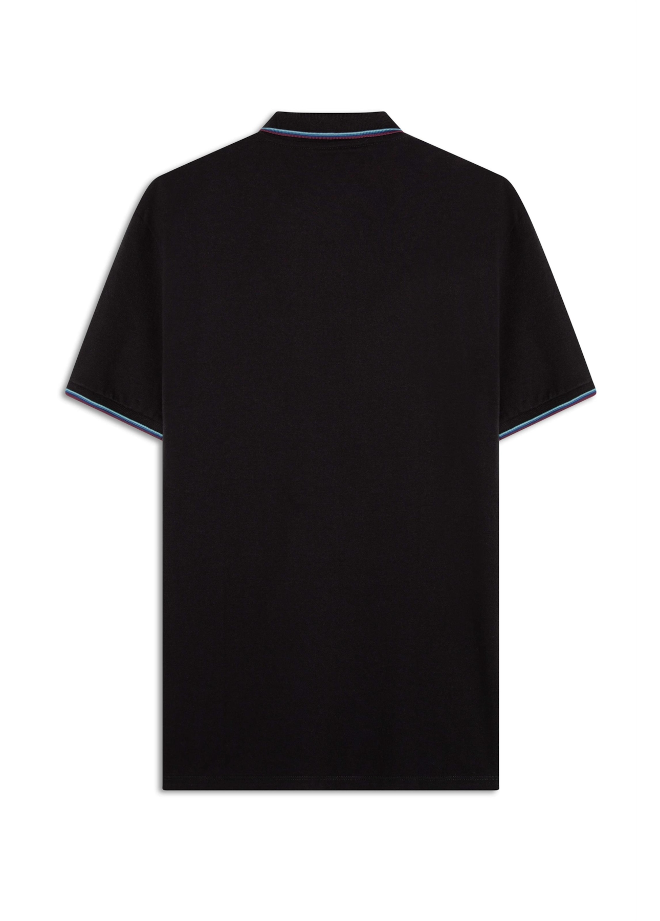 Polo Piquet Easa Frisos Classic Preto