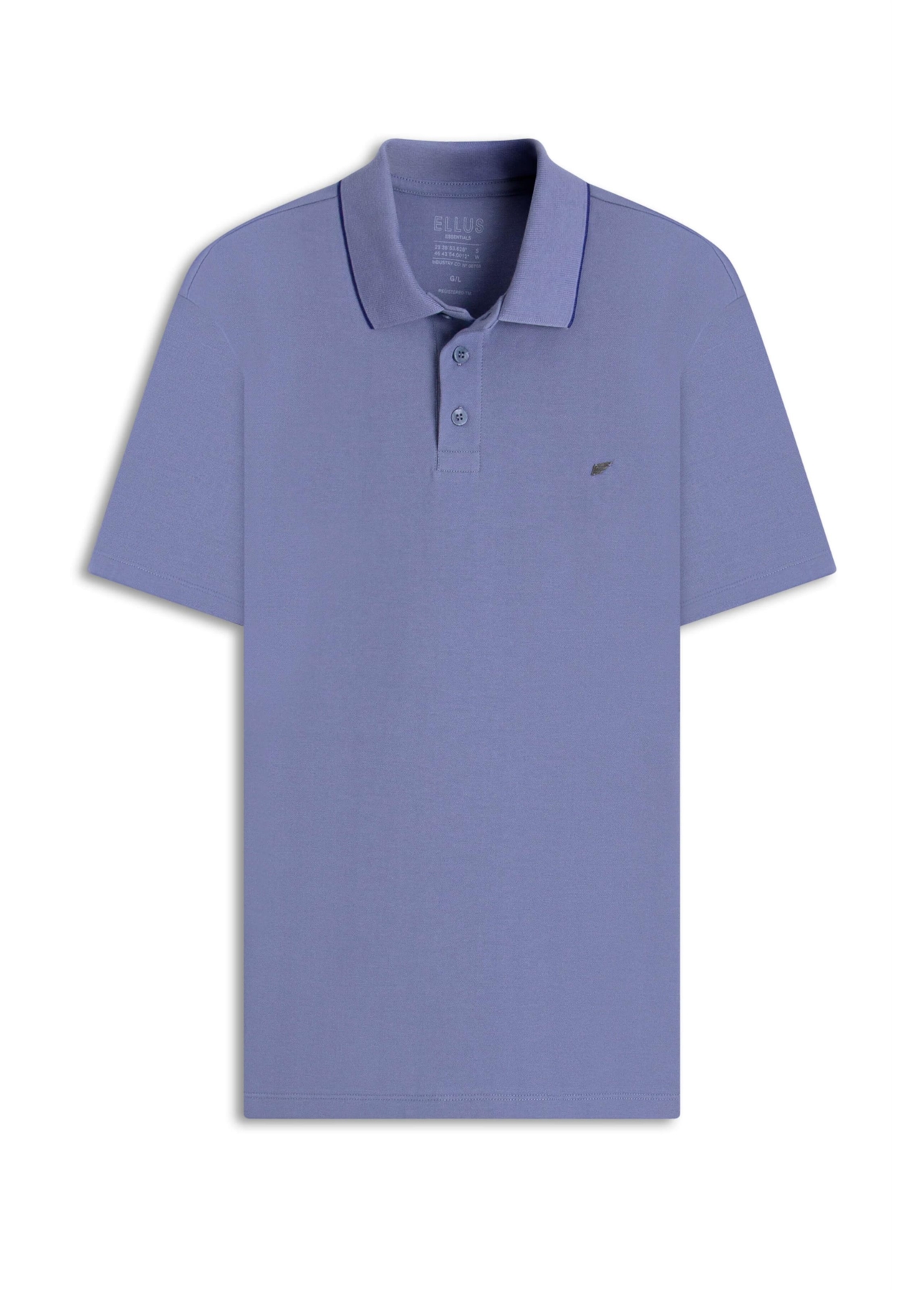Polo Piquet Easa Metal Classic Mc Azul Pervante