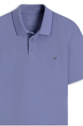 Polo Piquet Easa Metal Classic Mc Azul Pervante