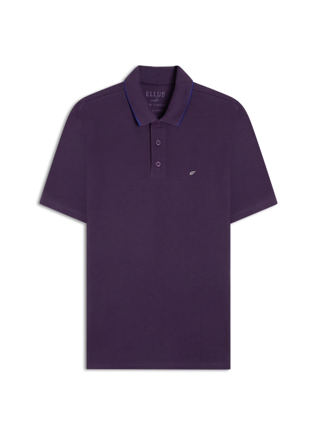 Polo Piquet Easa Metal Classic Mc Old Purple