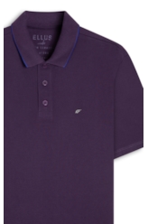 Polo Piquet Easa Metal Classic Mc Old Purple