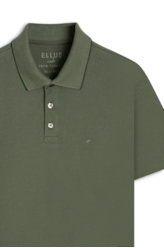 Polo Piquet Easa Metal Classic Mc Verde Army