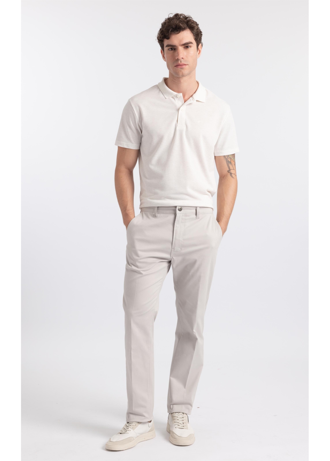 Polo Piquet  Easa Off White