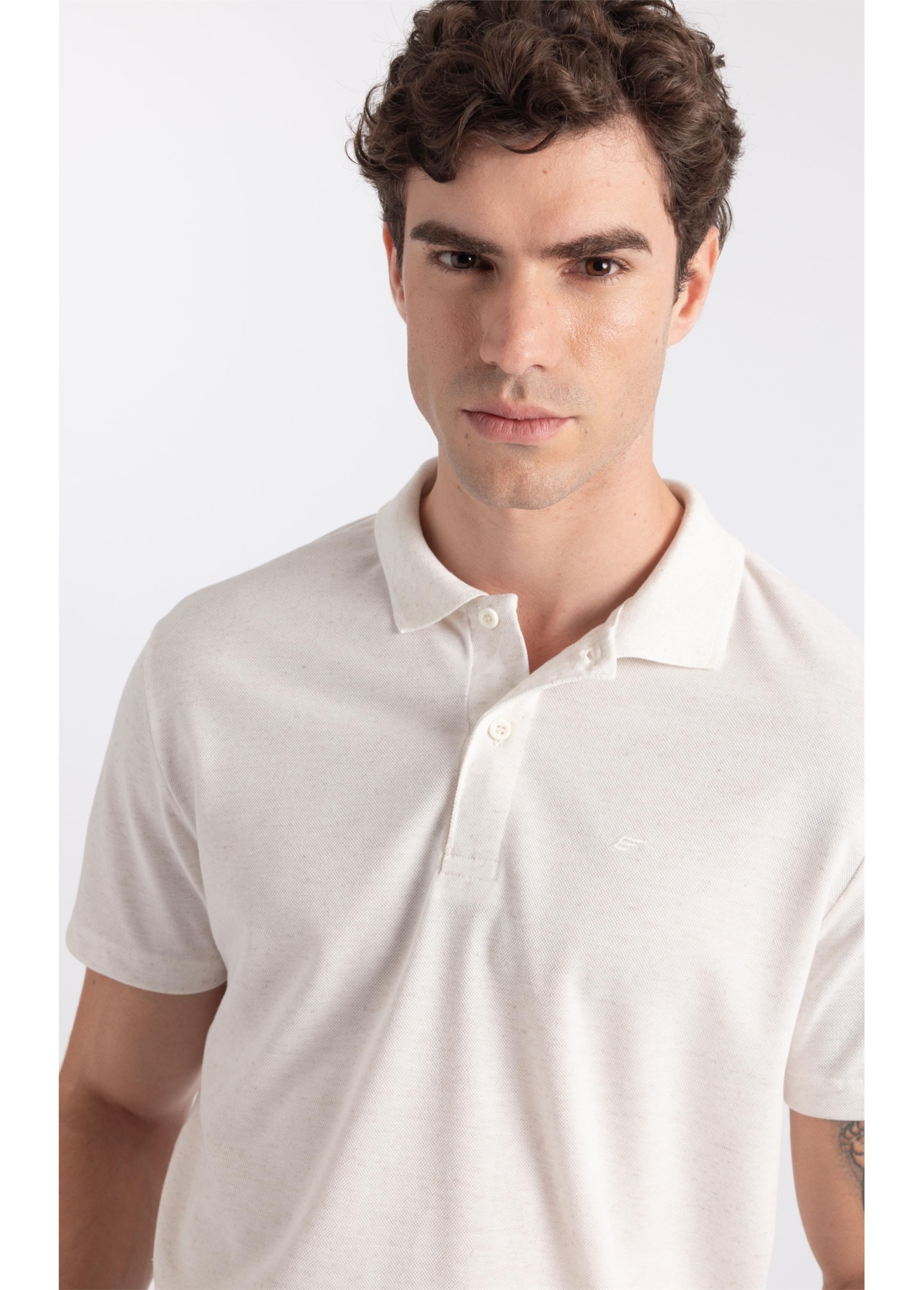 Polo Piquet  Easa Off White