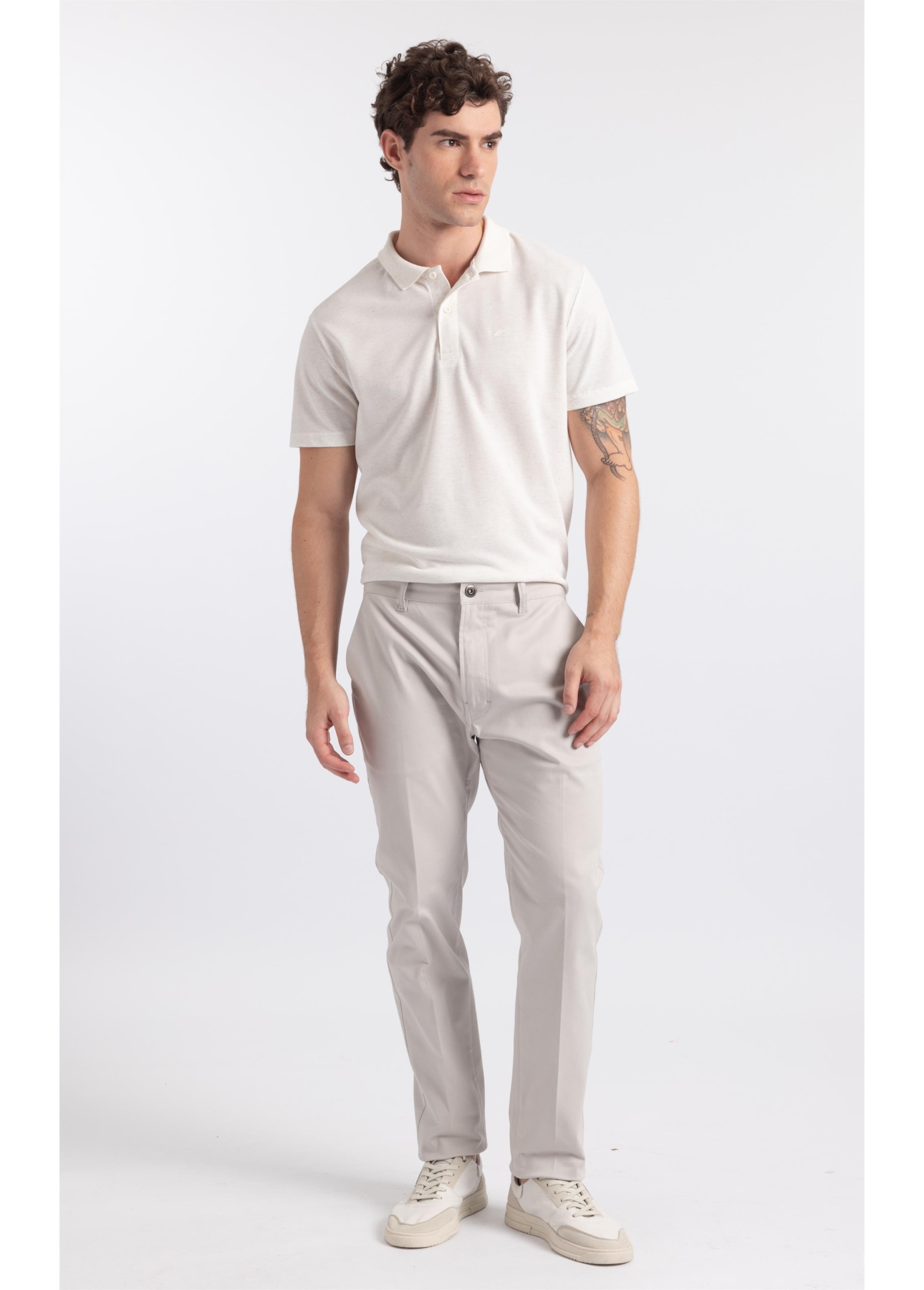 Polo Piquet  Easa Off White