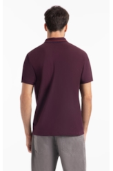 Polo Piquet Edsc Ellus Classic Bordeaux