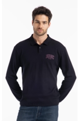 Polo Piquet Edsc Ellus Classic Preto